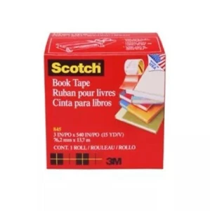 Cinta Transparente Scotch - 3" Ancho X 45 Pies Largo - Núcleo 3" - Estirable - 1 / - Imagen 1 de 3
