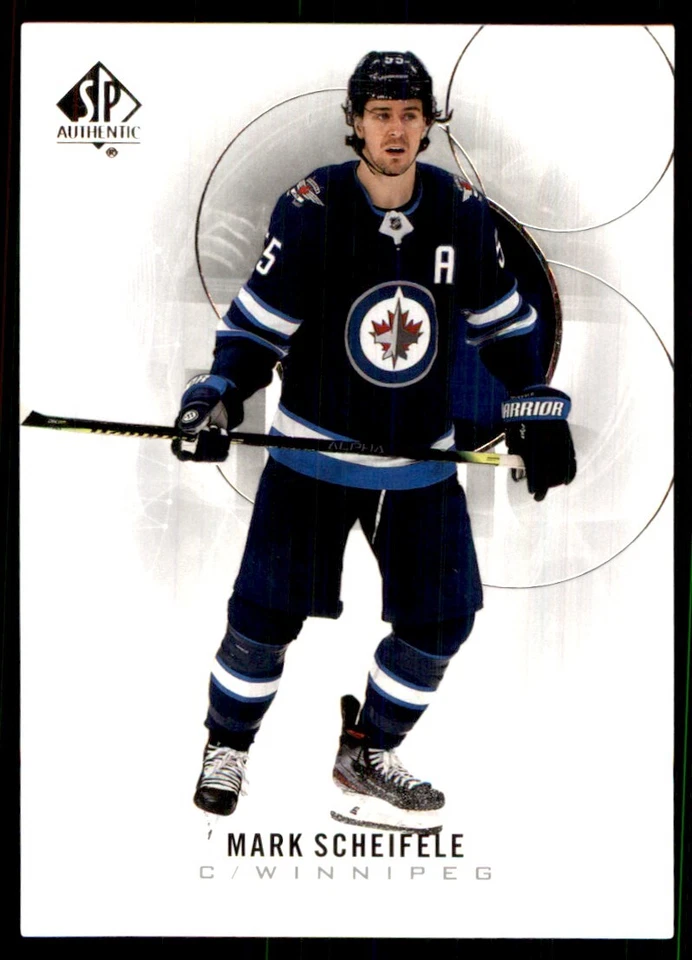 2020-21 SP Authentic Mark Scheifele Winnipeg Jets #37 - Image 1 of 2