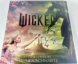 Cynthia Erivo VIDEO WICKED signed Vinyl Album LP Ariana Grande Chappell Roan - Picture 1 of 10