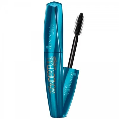 Rimmel Wonder' Full Mascara Waterproof Noir - avec Huile D'Argan - Photo 1/2