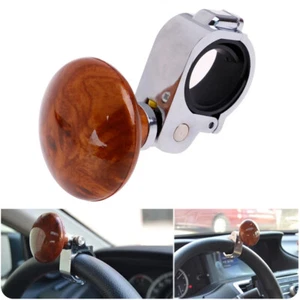 Car Steering Wheel Spinner Heavy Duty Truck Handle Suicide Power Knob Aluminum - Picture 1 of 16