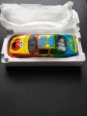 2002 Jeff Gordon #24 Foundation Sesame Street 1/24 Diecast Bank 403/2004 - Image 1 of 4