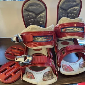 RIDE King of Bindings Budweiser Beer Style Medium Snowboard Bindings & Hardware - Picture 1 of 19