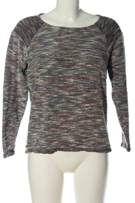 VOLCOM Rundhalspullover Damen Pullover Gr. DE 40 weiß-schwarz-pink Casual-Look - Bild 1 von 4