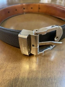 Authentic Louis Vuitton taiga Santur Classic Men Belt from Japan Fashion Luxury - Picture 1 of 24