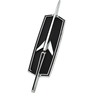 1972 Oldsmobile Cutlass; Die-Cast Stoneshield Front Panel Emblem; Rocket - Picture 1 of 2