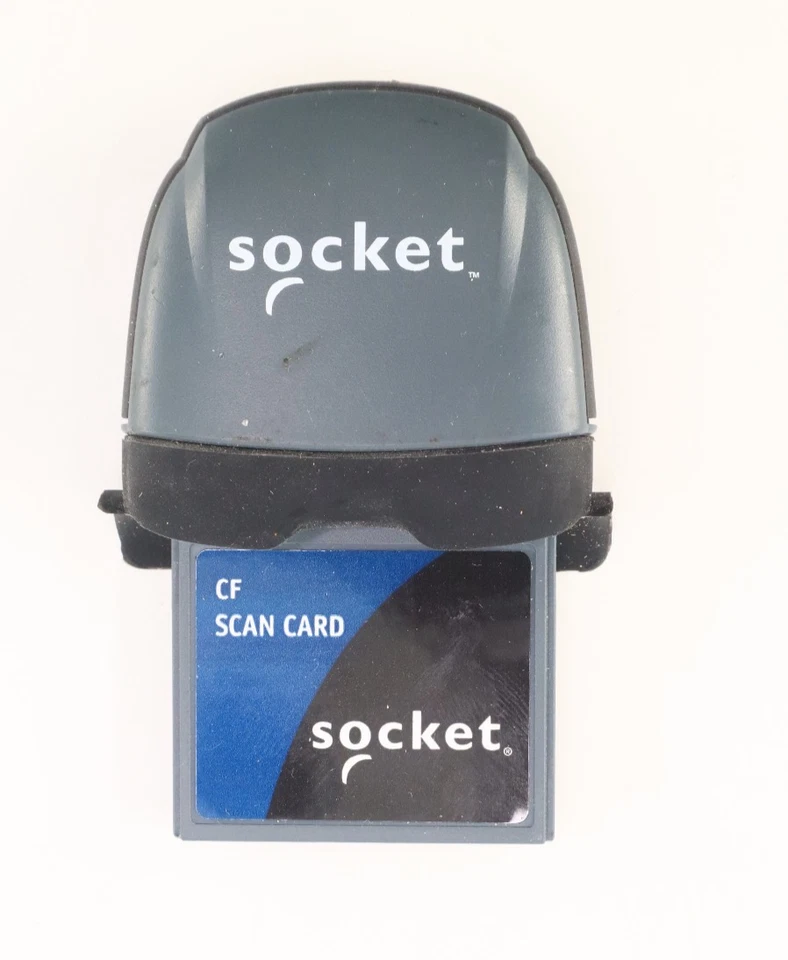 Tarjeta de escaneo CF móvil Socket escáner láser de código de barras modelo CFSC-5M probado funcionando Foto 1 de 4