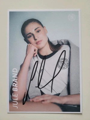 Jule Brand DFB AK 2025 original handsignierte Autogrammkarte EM Frauen Damen - Bild 1 von 2
