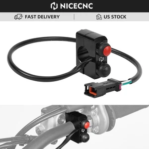 NICECNC Start Kill Stop Switch Button For KTM 150-500 XC-W/XCF-W/EXC F XWF 24-25 - Picture 1 of 13