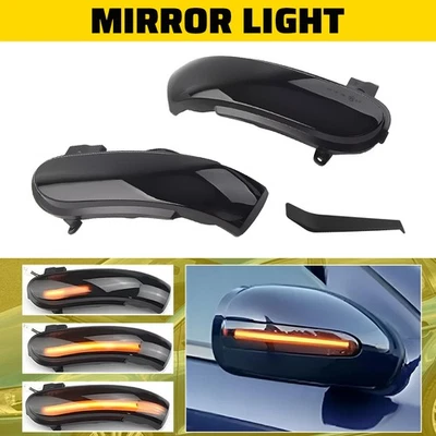 Luz de señalización LED ámbar dinámico para Mercedes Benz R230 W230 2006-11 Foto 1 de 4