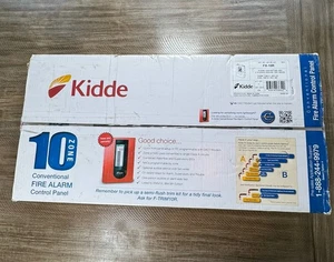 Kidde FX-10R 10 Zone Fire Alarm Control Panel - New With Bad Packaging - Picture 1 of 7