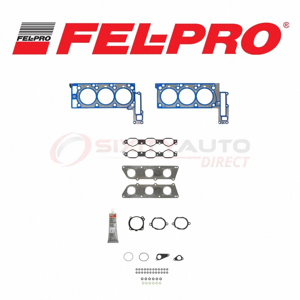 Fel-Pro Cylinder Head Gasket Set for 2007-2008 Dodge Sprinter 2500 3.5L V6 - uw Foto 1 de 4