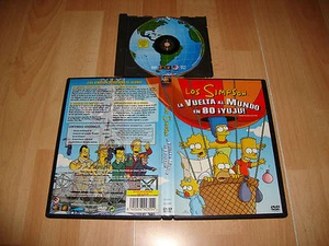 LOS SIMPSON LA VUELTA AL MUNDO EN 80 ¡YUJU! PELICULA EN DVD USADA EN BUEN ESTADO - Imagen 1 de 1