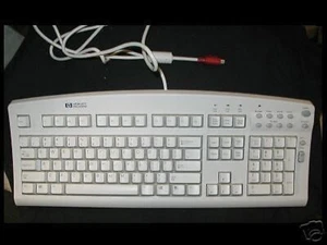 HP 5064-1737 One Touch Multimedia Keyboard New P/S 2 - Picture 1 of 1