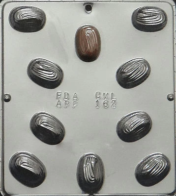 Molde de caramelo de chocolate remolino ovalado para hacer dulces 162 NUEVO Foto 1 de 2