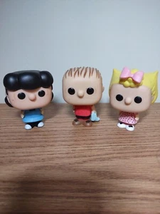 2015 Funko Pop Peanuts Figure lot Sally Lucy Linus - LOT of 3 - Picture 1 of 4