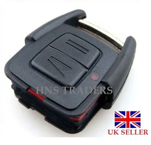 2 Bouton Télécommande Clé Etui Coque Pour Opel Astra Vectra Zafira Neuf UK A59 - Imagen 1 de 3