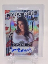 2023 leaf metal pop century DENISE RICHARDS prismatic silver knockouts auto /12