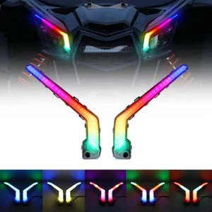 LED Signature Lights Turn Signals RGB For Can Am Maverick X3 XDS XRS 2017 2018 - Bild 1 von 12