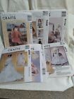 6 Vtg Doll Clothing Sewing Patterns McCalls Lot