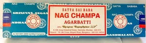 Original Nag Champa Incense Sticks 40 grams by Satya Sai Baba Free Shipping - Picture 1 of 3