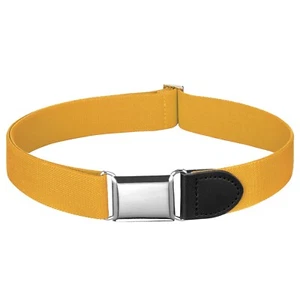 Buyless Fashion Kids Boy Toddler No Buckle Adjustable Elastic Dress Stretch Belt - Picture 1 of 91