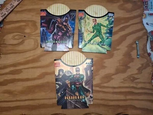 BATMAN FOREVER 1995 McDonald French Fry Boxes Robin Riddler Two-Face Lot (3) See - Picture 1 of 12