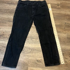 Rustler Black Denim Jeans Mens 36 x 29 Pre-Owned - Picture 1 of 20