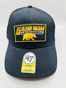 California Golden Bears Youth Hat – Navy Relaxed-Fit by '47 Brand - Picture 1 of 6