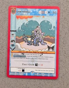 Chibi Waheela 25/103 Reverse Holo Metazoo Kuromi's Cryptid Carnival quasi nuovo - Foto 1 di 1