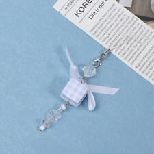 Blue Phone Charms Pendant Cute Key Chain For Bag Phone Accessories For Girl _co