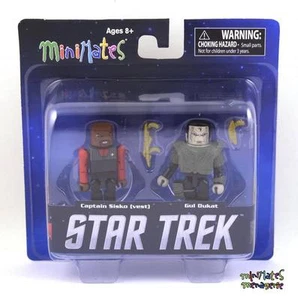Star Trek Legacy Minimates TRU Wave 1 Capitán Sisko (Chaleco) y Gul Dukat - Imagen 1 de 1
