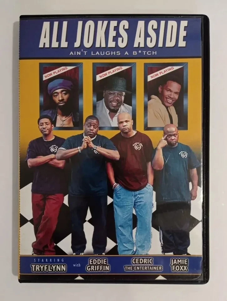ALL JOKES ASIDE -  Cedric The Entertainer Jamie Foxx - Documentary -  US DVD R1 - Image 1 of 1