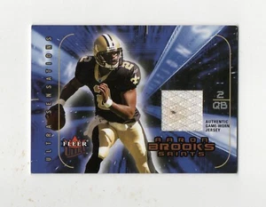 2005 Fleer Ultra -Ultra Sensations Aaron Brooks US-AB Jersey Card Saints /150 - Picture 1 of 2