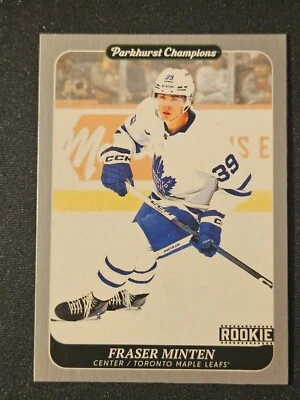 23-24 Parkhurst Champions Fraser Minten Rookie 🚨🚨🚨 Silver Variant  - Image 1 of 2