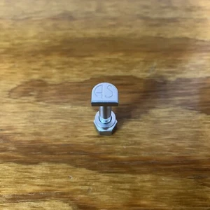 SCHWINN A.S. SATTELSTÜTZENKLEMMSCHRAUBE & MUTTER FÜR PHANTOM & ANDERE NEUWERTIG NOS - Bild 1 von 7