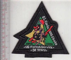 El Cariso Hotshots Wildland Interagency Crew 50 Años Aniversario Parche Vel gancho - Imagen 1 de 1