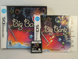 Big Bang Mini (Nintendo DS, 2009) Complete w/ Lenticular Cover - From Collector