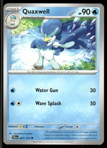 SV02: Paldea Evolved #051/193 Quaxwell - Picture 1 of 2