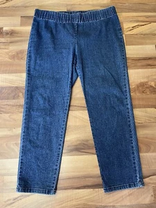 Soft Surroundings XLP Pull On Capris With Design “” - Picture 1 of 3