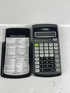 Texas Instruments TI-30XA wissenschaftlicher Taschenrechner getestet schneller Versand!! - Bild 1 von 4