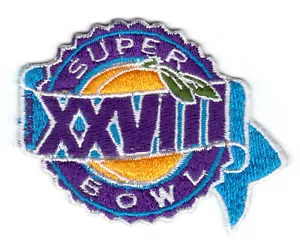 SUPER BOWK XXVIII DALLAS COWBOYS 2-1/2" PATCH - Picture 1 of 1