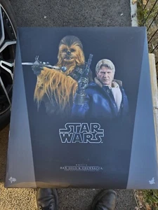 Hot Toys MMS376 Star Wars Han Solo & Chewbacca (The Force Awakens) - Picture 1 of 12