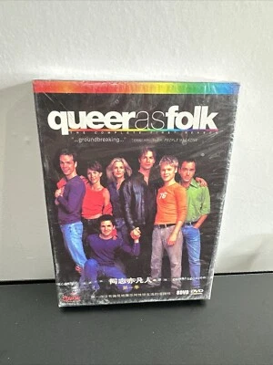 Rare QUEER AS FOLK DVDs  Complete 1 First Season 8 Disc Asian Import VG Sealed Foto 1 de 4