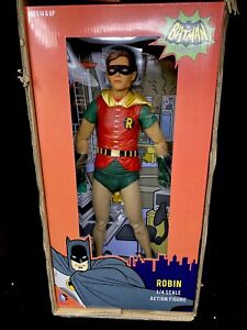 Neca Batman Tv 1966 Robin (Burt Ward) 1/4 Scale Action Figure Sealed Case Fresh