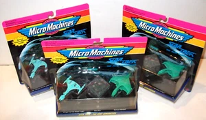 Pack de 3 MICRO MÁQUINAS STAR TREK THE NEXT GENERATION COLECCIÓN #3 borg Romulan K - Imagen 1 de 3