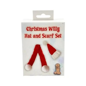 Weihnachts Willy Hut und Schal Set für Ihren Peter - Knebel Geschenk oder Strumpf Stuffer! - Bild 1 von 2
