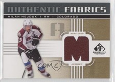 2011-12 SP Game Used Edition Authentic Fabrics Gold Milan Hejduk (M) #AF-HE.M