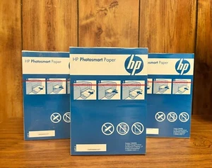 1 opakowanie 220 arkuszy HP 5x7" Żywy nośnik fotograficzny Błyszczący papier - Zdjęcie 1 z 2