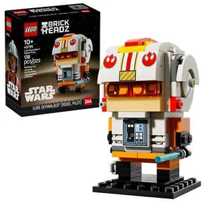 LEGO STAR WARS 40795 Luke Skywalker Rebel Pilot Lightsaber BrickHeadz Gift Idea - Picture 1 of 7